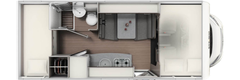 Etrusco Alkoven A6600 BB